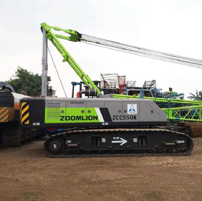 ZOOMLION ZCC550 55 Ton Crawler Crane - High Performance