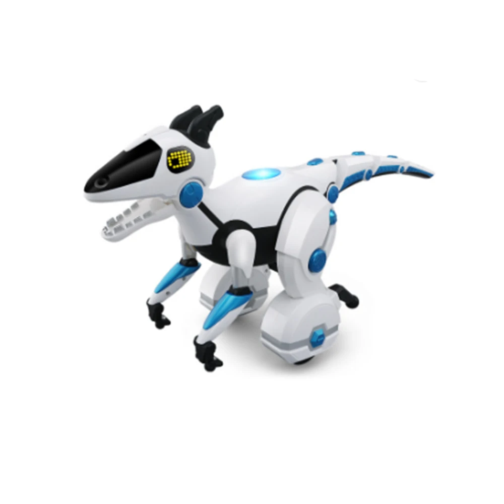 Newest Dinosaur Robot Remote Control Walking RC Robot Toy Interactive Dancing Singing Missiles Launching Intelligent Dino Robot