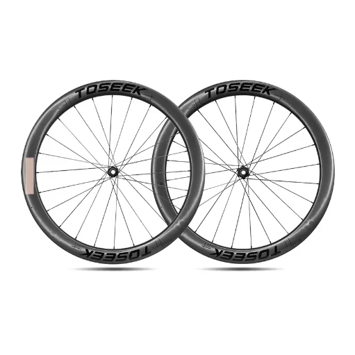 TOSEEK カーボンホイールセット 38mm 45mm 50mm Vブレーキ/ディスク