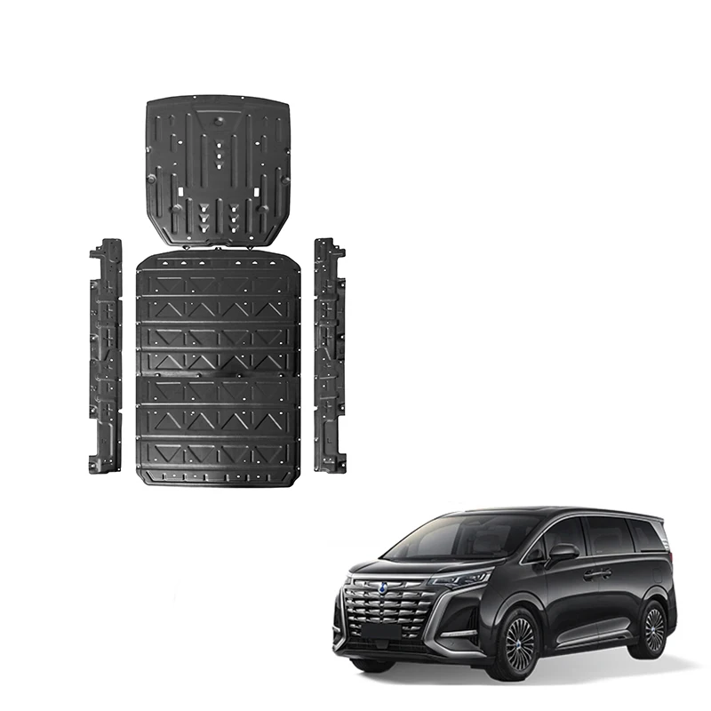 Auto Skid Plates for Denza D9 Accessories Aluminum Magnesium Engine Under Cover Engine Under Cover Exterior Accessory