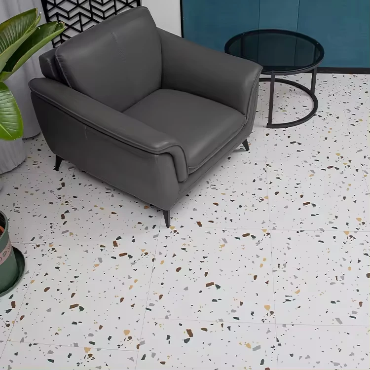 Anti-static Linoleum Flooring Roll Sticker Marble Waterproof Vinyl Flooring Board for Kitchen