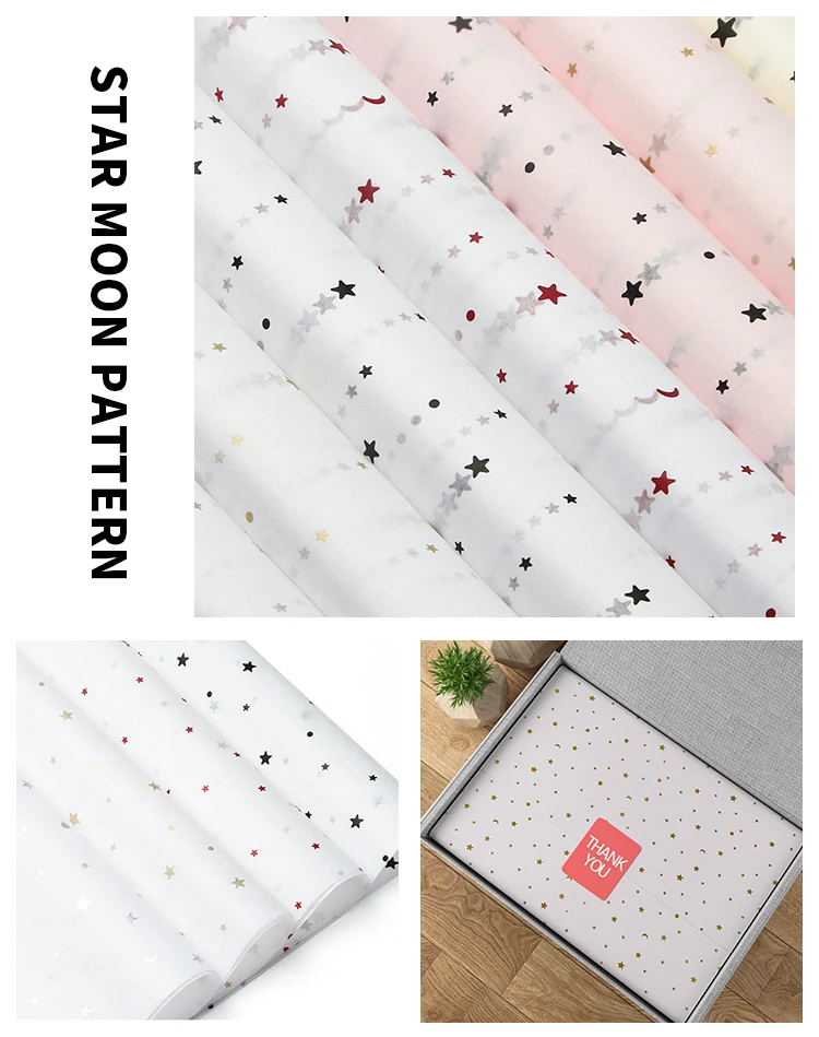 Tissue Wrap Pattern Fashionable Custom Printed Tissue Wrapping Paper For Trending Products ...