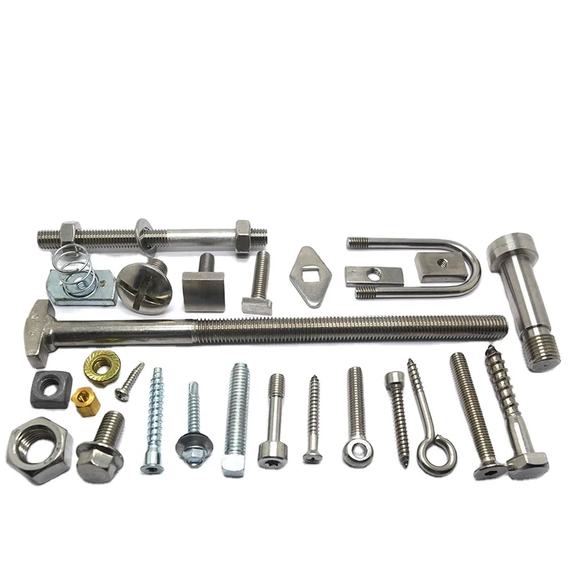 Professional Supply All Kinds Of Stainless Steel Bolt And Nut Screw And