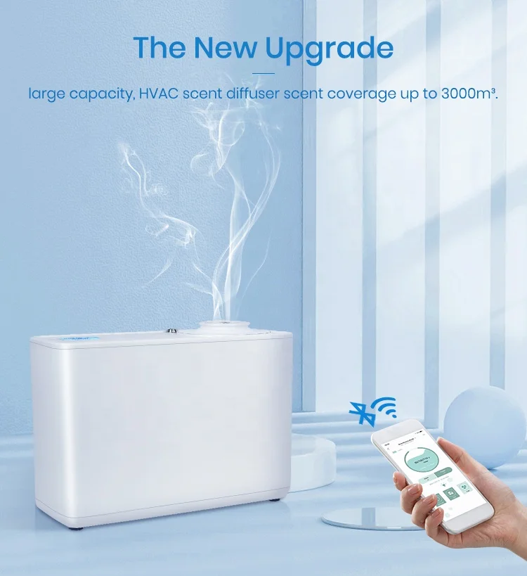 Wall Mounted Commercial Diffuser Machine Wifi Perfume Diffuser Machine 1000ml Professional Diffuser Machine