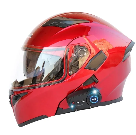 electro motorcycle helmet Iron-Man MK50 Electronic Cosplay Helmet, Voice，Touch Control with LED Eyes ECE 22.06 Helmet For Electric Scooter -