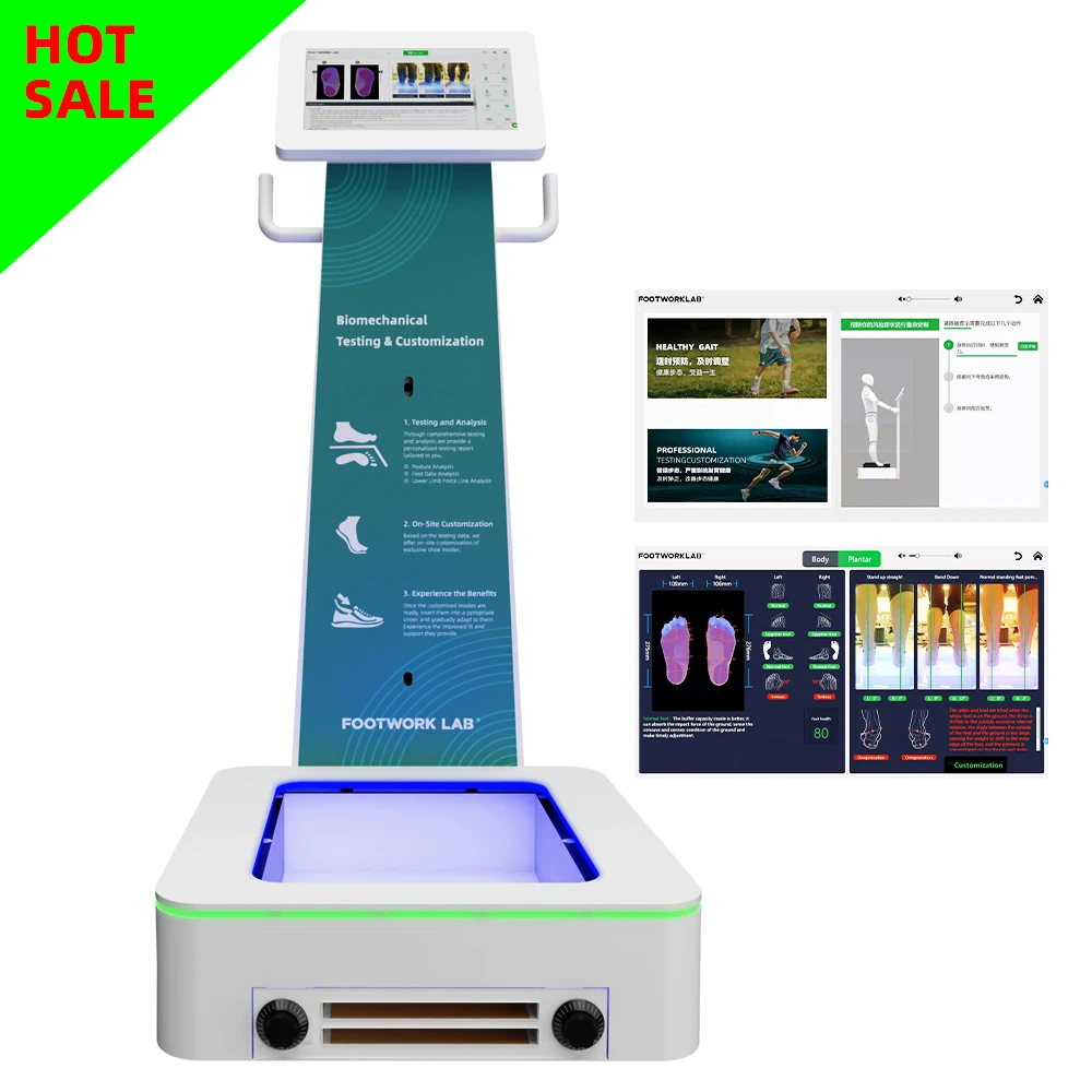 3d Foot Scanner Ai Detection Equipment Custom Molded Orthotic Insoles for Plantillas Ortopdicas