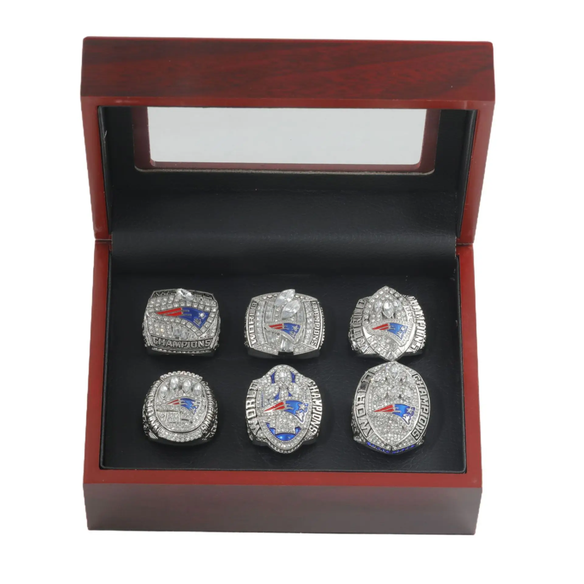 NFL★ペイトリオッツ★チャンピオンリング★ コンプリートセット New England Patriots Ring Set - 11pcs Championship Rings