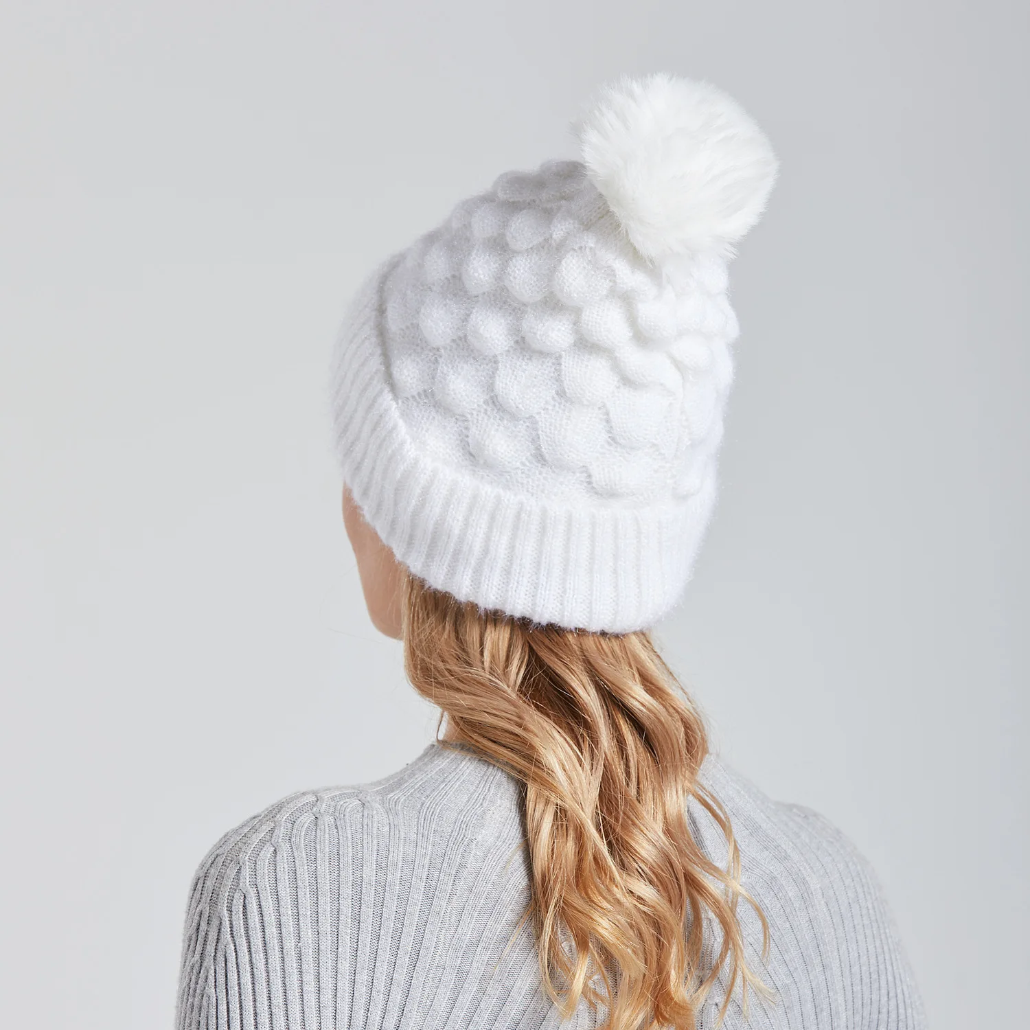 Topi Wol Wanita,Topi Rajut Hangat Skala 