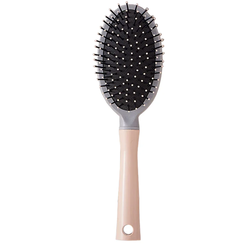 Sakura Pink Fluffy Rib Comb High Skull Large Curved Curly Hair Styling Artifact Comfortable Nylon Fashion for Female Home Use