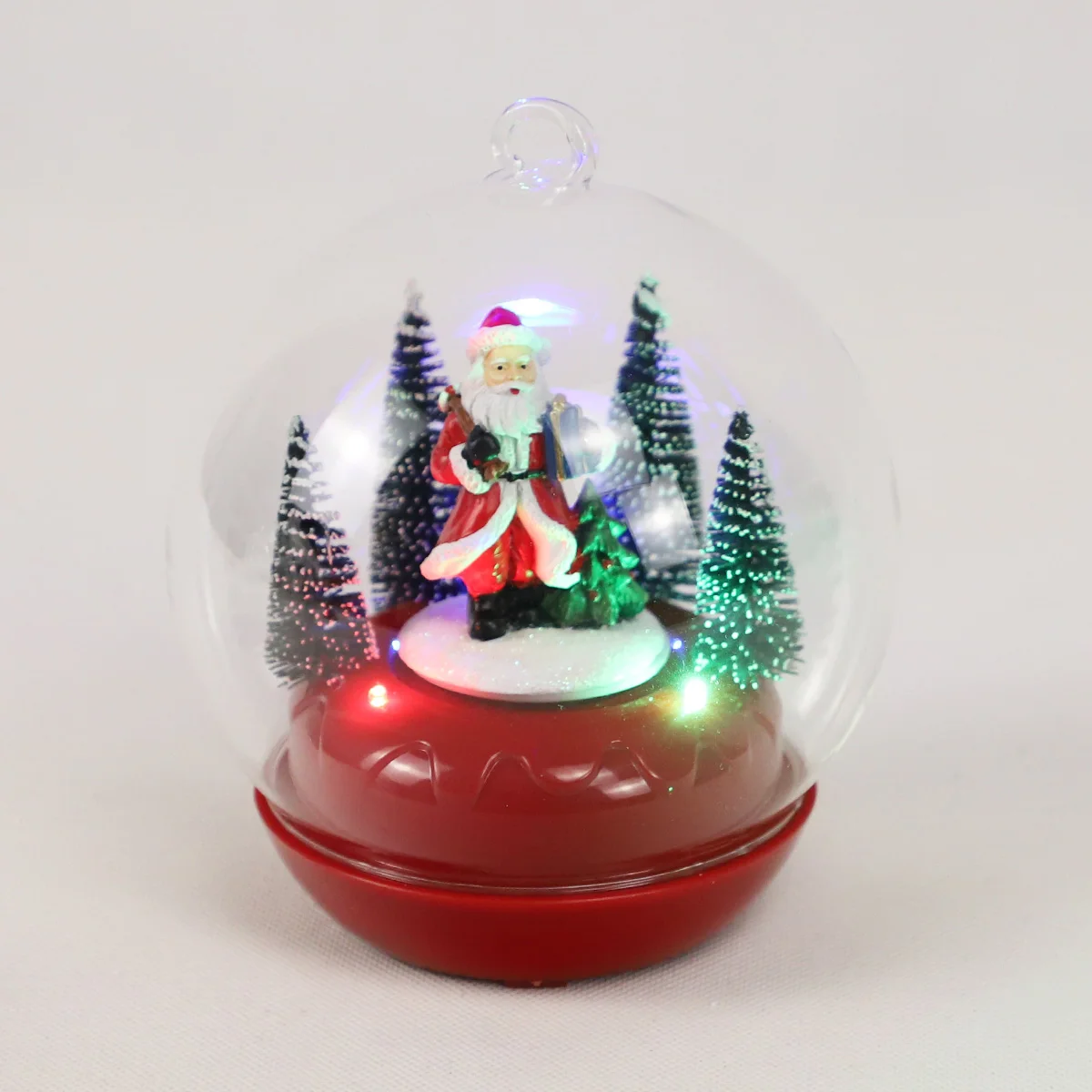 Christmas music ball with rotating base holiday decor for sale factory