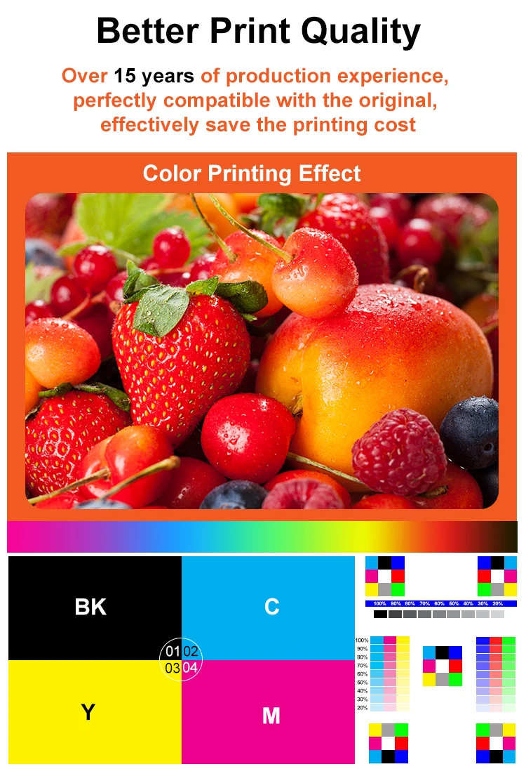 Superprint 415x tonercartridge multipack compatibel met HP W2030A W2031X W2032X W2033X 415X 415A tonercartridge voor Laserjet Pro M454dn M454dw MFP M479dw M479fdn M479fdw (groot
