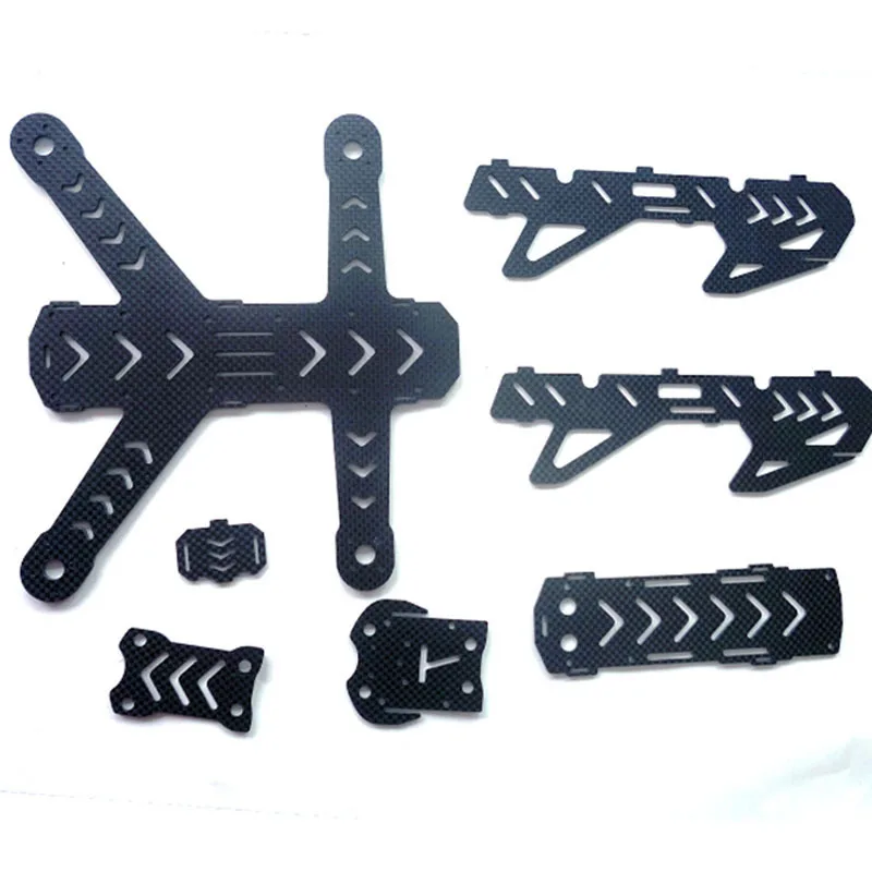 Factory Custom Carbon Fiber Drone Frame CNC Machining Service High ...