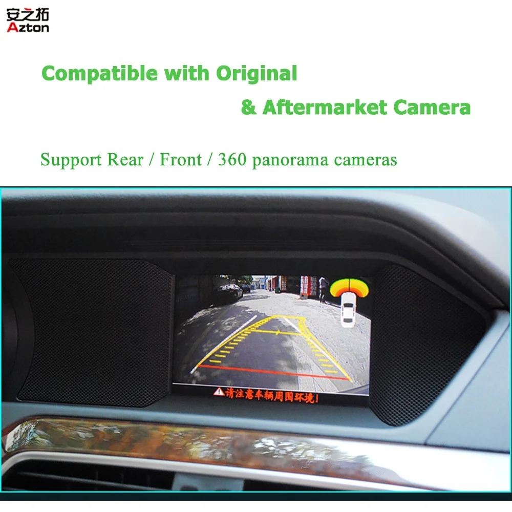 Wireless CarPlay Android Auto Retrofit Interface for Mercedes W204 W176 W246 W166 R231 C218 W212 C117 R172 Rear Camera Decoder