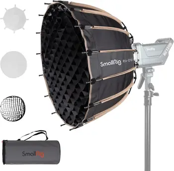 SmallRig Parabolic Softbox Quick Release, Parabolic Softbox, Compatible with SmallRig RC 120D/RC 120B/RC 220D/RC220B and Other