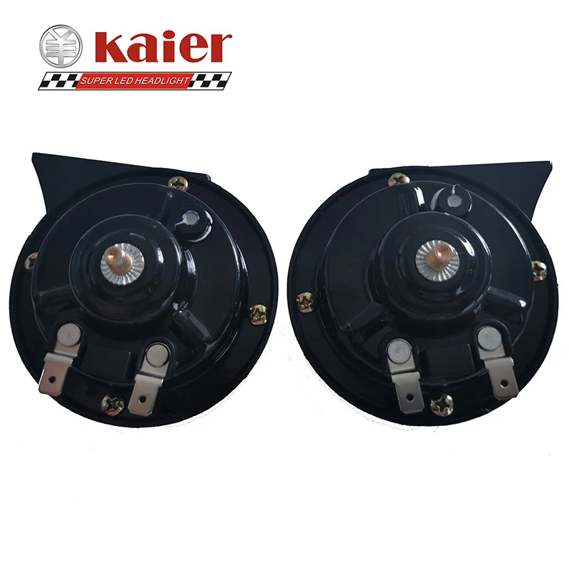 Newest Custom Car Horn 118db Dual Tone Universal Horn 12v Waterproof Electric Horn Car Accessories