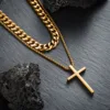gold necklace