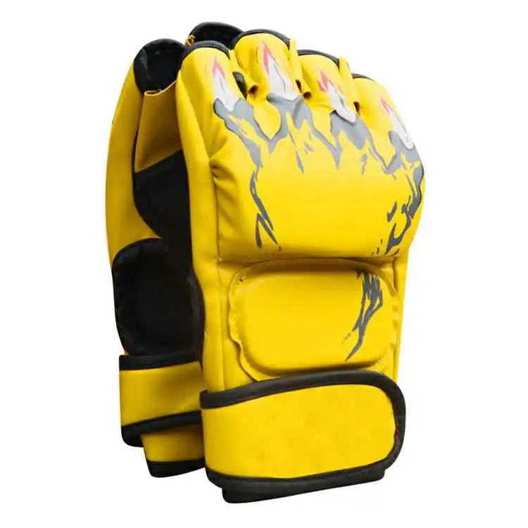 Wholesale Mma Boxing Gloves Custom Logo Manufacturers Custom Pu Leather