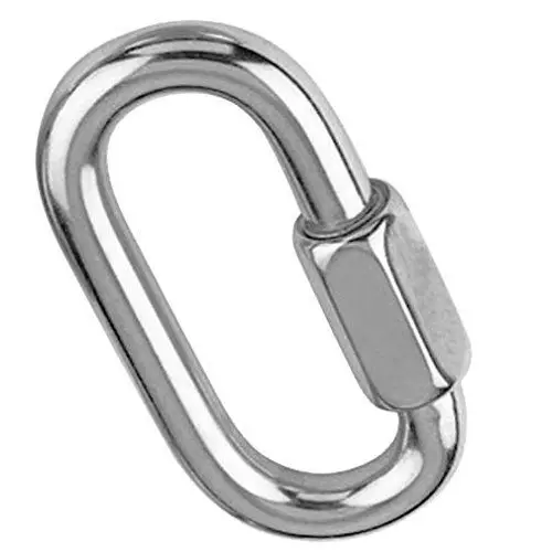 Stainless Steel 316 Quick Link Chain Rope Cable Strap Connector Rigging