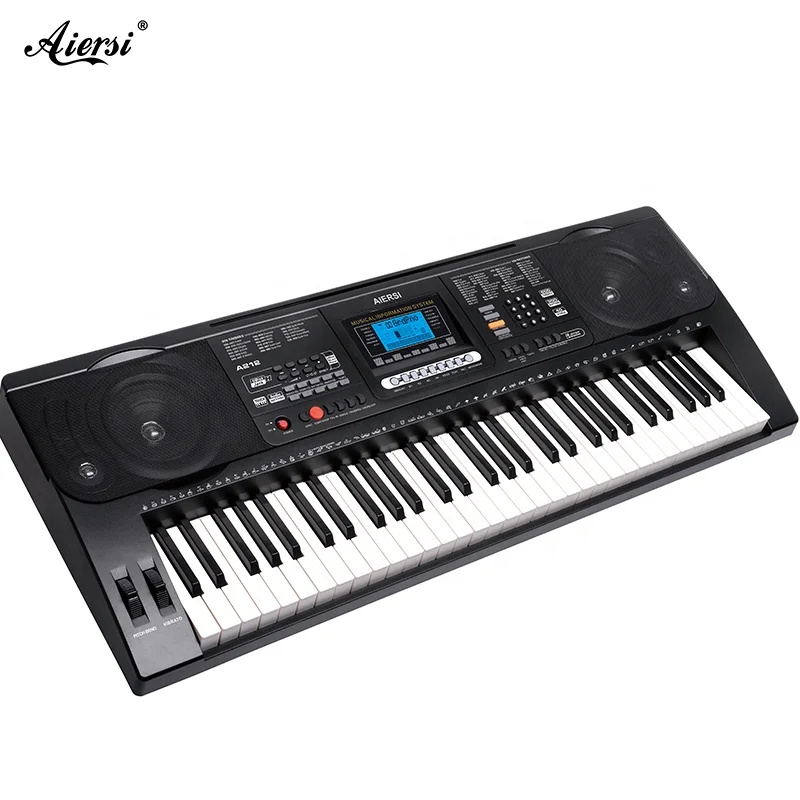 電子ピアノ 61鍵タッチレスポンス鍵盤 キーボードピアノ キーボードスタンド付き タッチレスポンス / ポータブルキーボード 一覧 / 単品