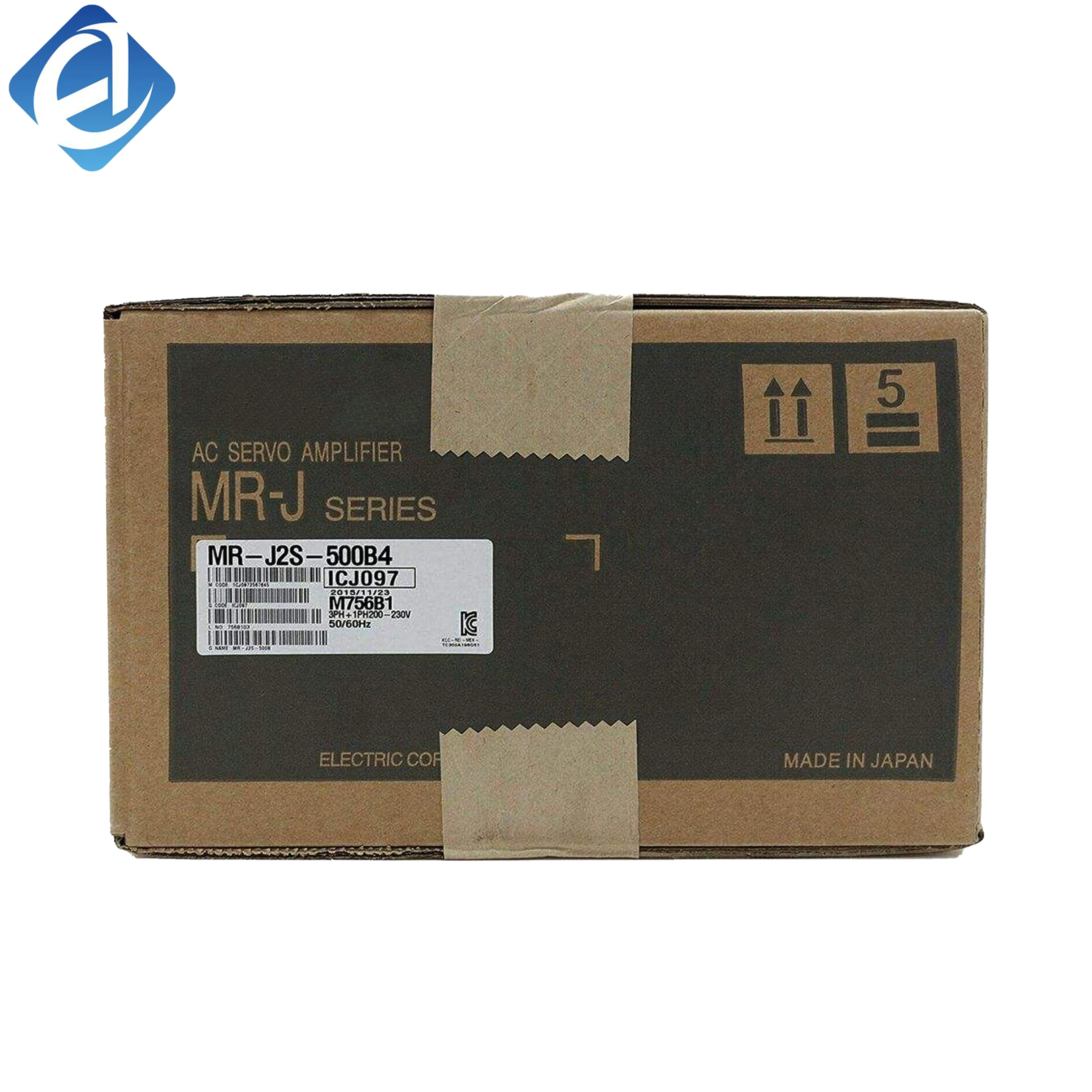 New Original MR-J2S-500B4  MR-J2S series high-power servo drive. Offers stable output and accurate motion control, suitable for heavy-duty industrial automation machinery and production lines.