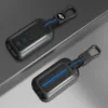 Four-button blue rubber rope buckle