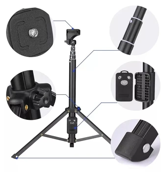 Yunteng VCT-1688 Mini Portable 3 in 1 Table Selfie Stick Tripod detail image