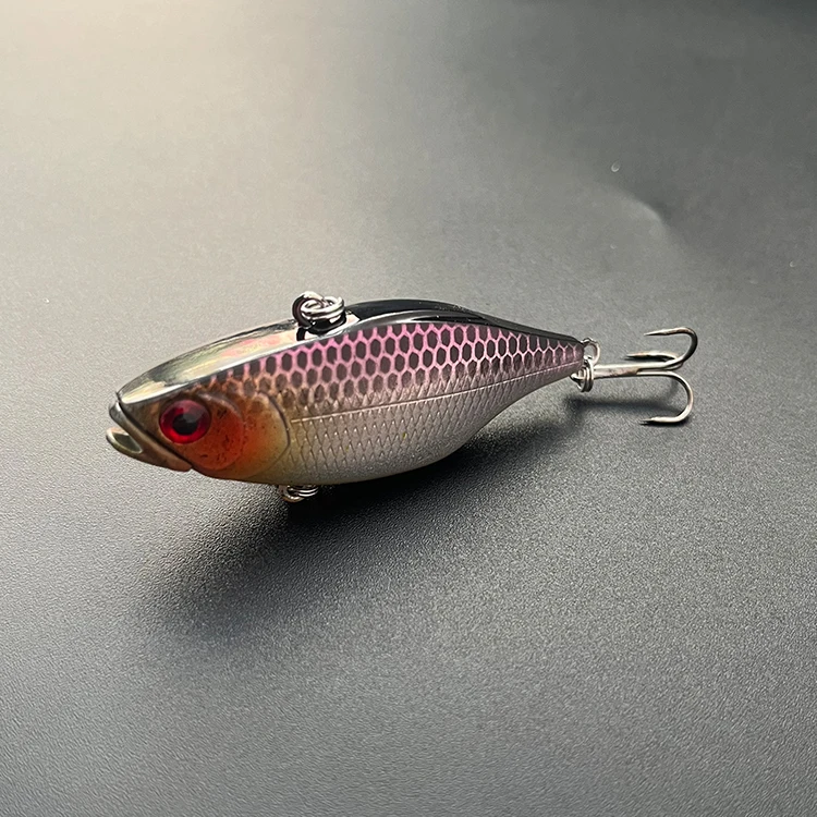 Tn60 Vibration Freshwater Fishing Lure 65mm 12g Sinking Vib For Big