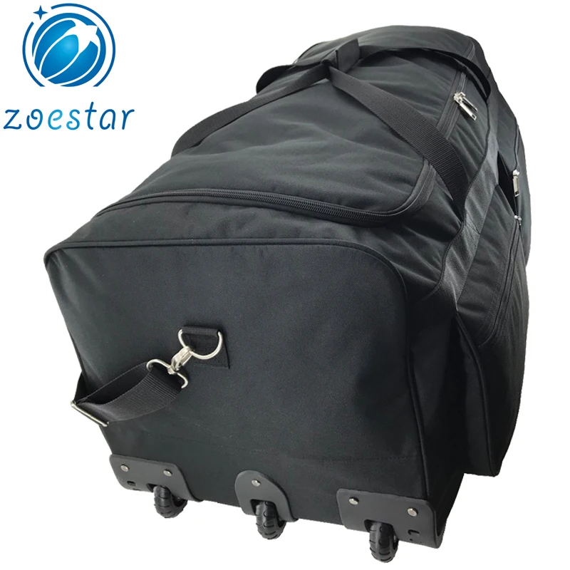 Travel  Carry-on Wheeled Luggage Weekend Rolling Trolley Duffle Bag with 2 Wheels Large Capacity supplier