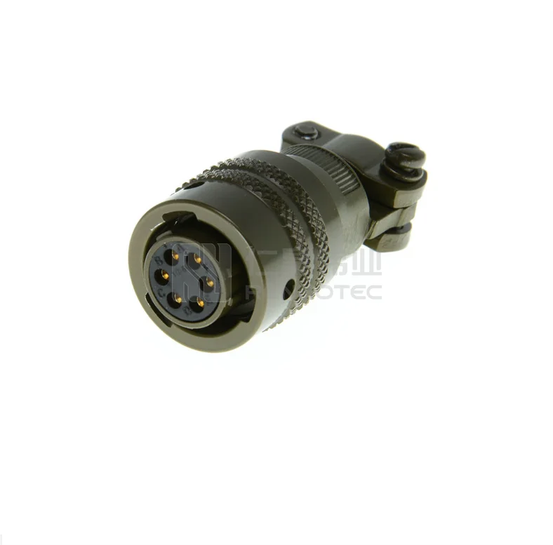MS3116F10-6P Connector circular Male 6 pin Cable MIL-DTL-26482  