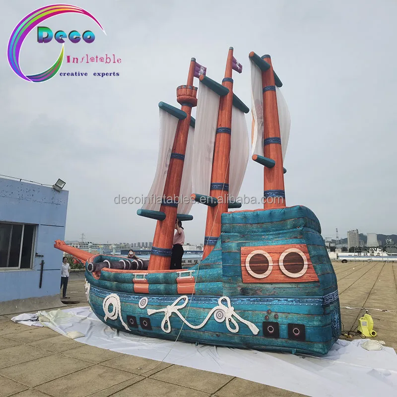 Giant Inflatable Cruise Ship Inflatable Carnival Boat For Holiday - Buy ...