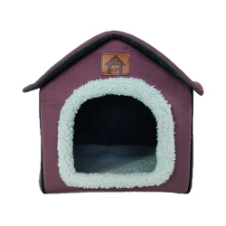 Luxury cat house foldable pet house indoor portable and good