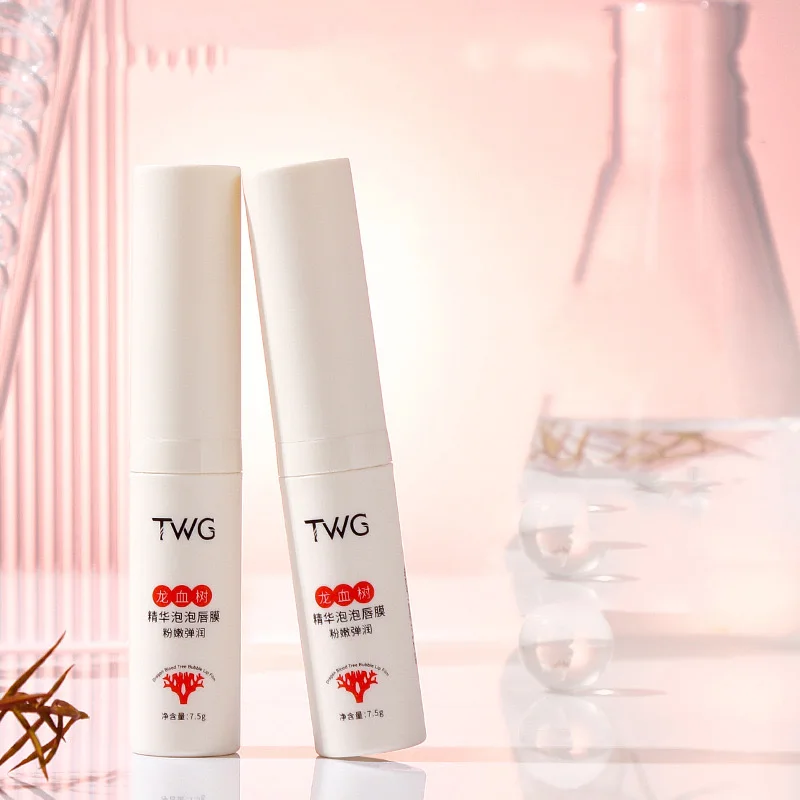 TWG Private Label Anti Chapping Bubble Lip Mask Exfoliating Dracaena Bubbling Lip Scrub Lip Mask Gel