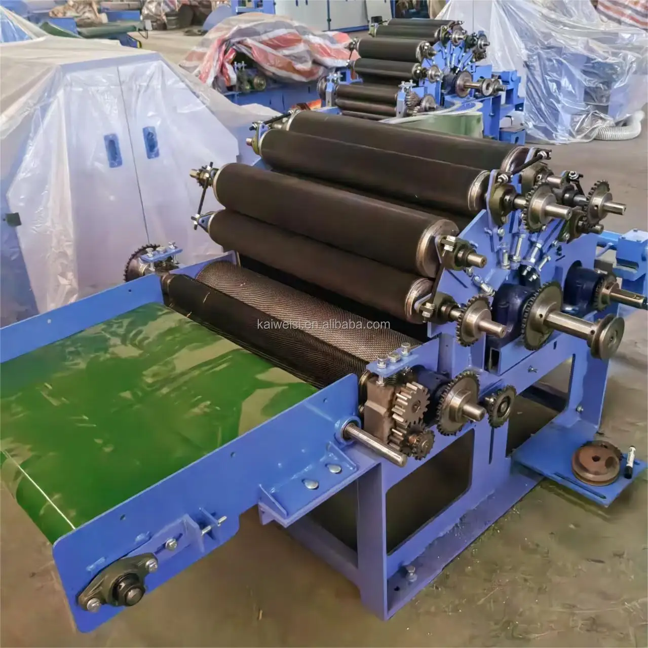 New Design Small Machine Mini Worsted Yarn Fiber Wool Web Sliver Comber Fabric Wool Carding Combing Machine
