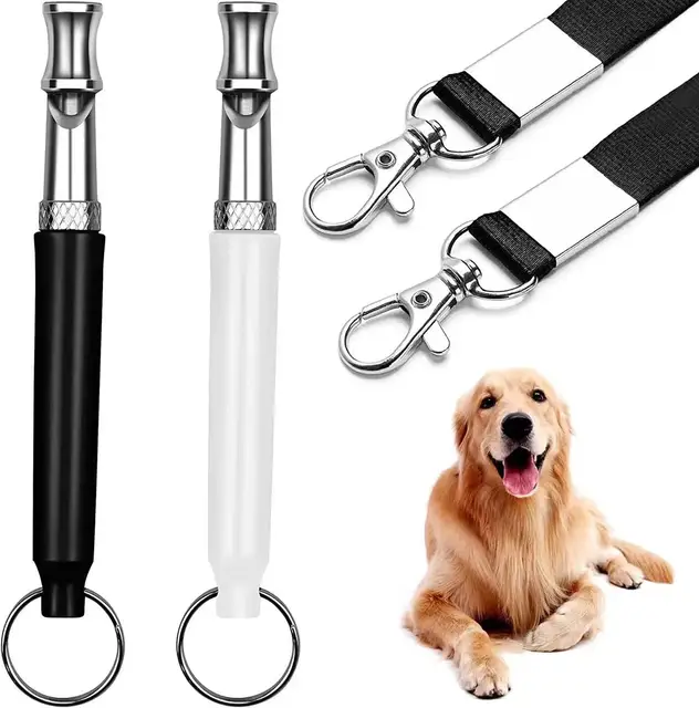 Uniperor Stainless steel Durable Pet Dog Training Whistle