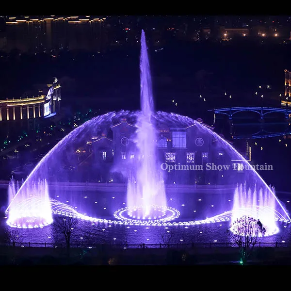 Free Design Multimedia Large Pool Music Dancing Water Fountain Show Outdoor With RGB Lights