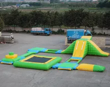 cheap price commercial grade water park inflatable equipment inflatable water park obstacle course for kids and adults