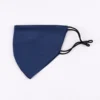 Dark Blue 100%6A Grade mulberry silk face cover