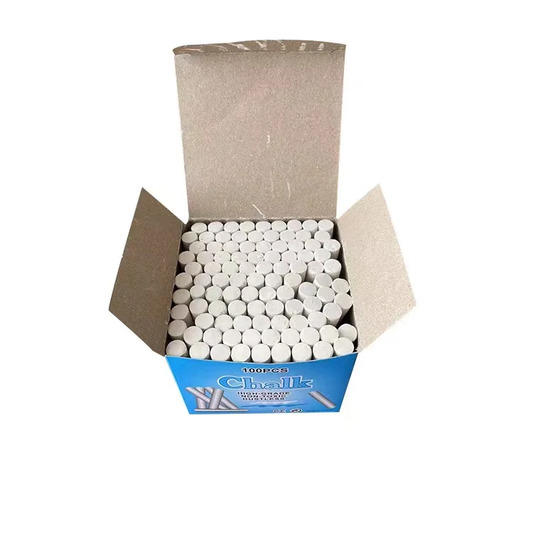 Fine Quality Dustless Chalk Colorful for School and Office Stationery Supplies