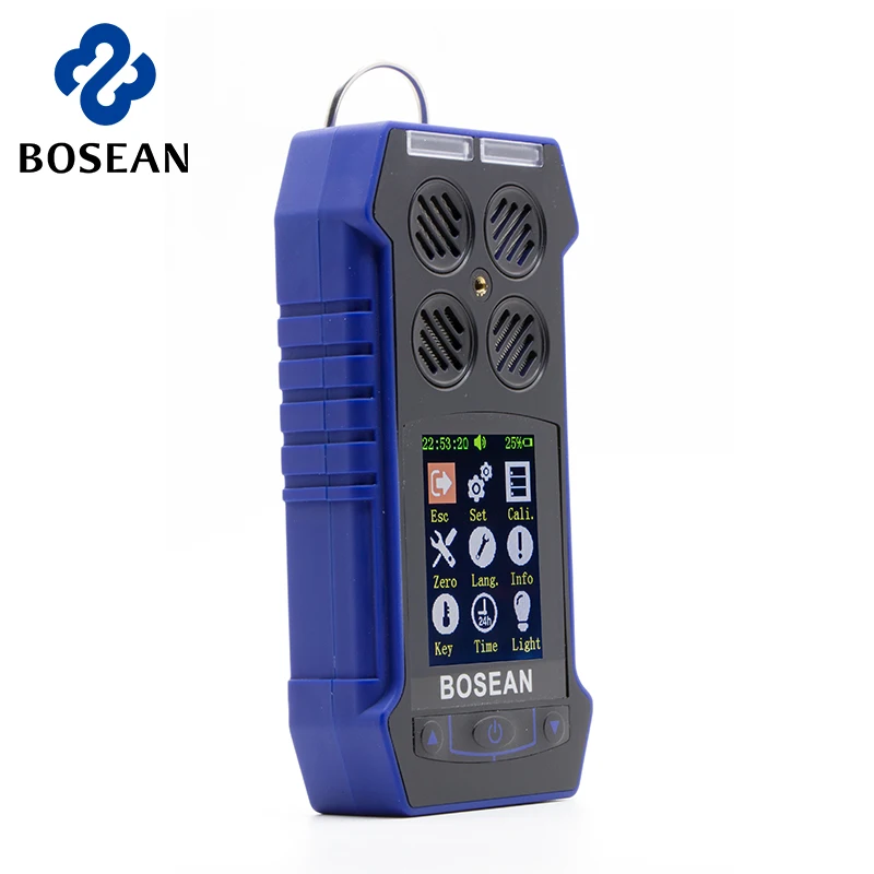Bosean Manufacture 4 Gases Detector Optional Gas Type ATEX bosean Portable Multigas Detector