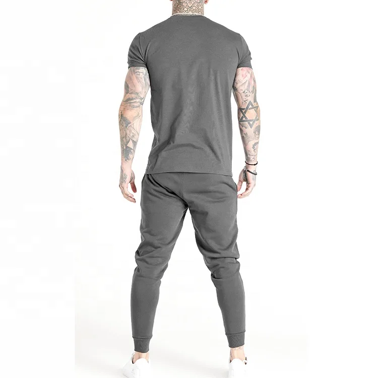 Custom Print High Quality Personnalised Design Men T-Shirts Branded Slim Cotton Fitness Muscle Bodybuilding Mens Gym T Shirt
