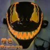 Masque lumineux Mj105orangevenom