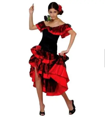 Vestido De Baile Español Para Adultos,Ropa De Flamenco Para Mujer Buy Traje,Traje Flamenco,Español Traje De Danza Product on Alibaba.com