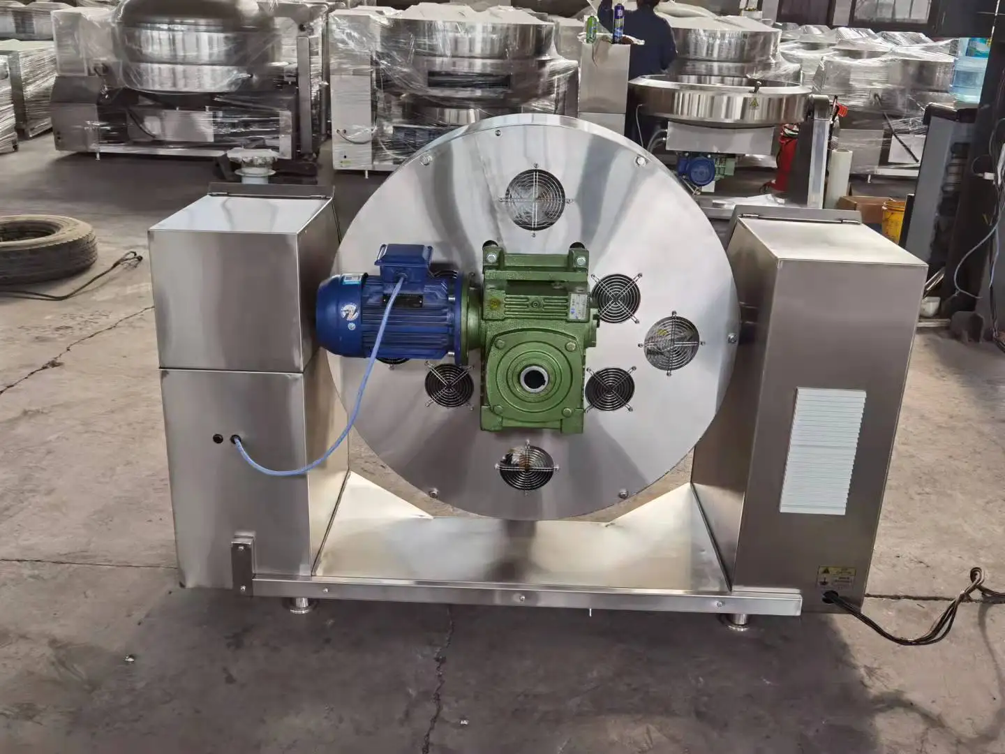 Индукционная модель электромагнитного нагрева планетарного перемешивания приготовления пищи автоматический жаккардовый