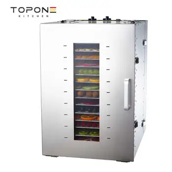 Commercial Stainless Steel Food Dehydrator 16/20 Layers Fruit Vegetable  Dryer US