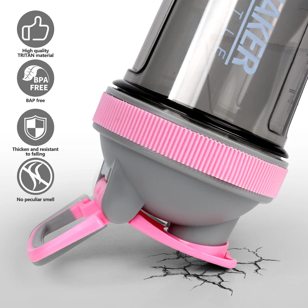 B300066 Premium Blender Protein Shaker Bottle Tritan Mixer Water