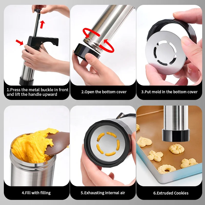 Kit 12 Aghi Scribe Per Decorazione Biscotti E Torte | Acciaio Inox | Manico Colorato | Fai Da Te