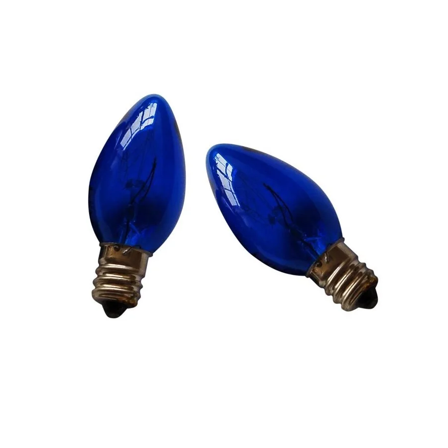 Lot De 3 Ampoules E12 10W Pour Lampe De Sel - 220-240V - Lumière Chaude - Filament Tungstène