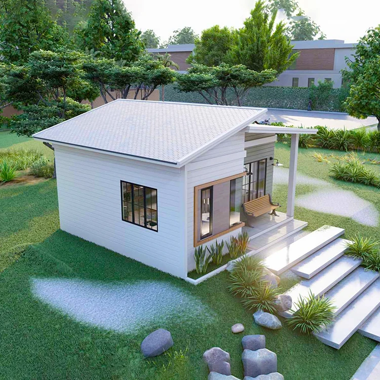 Luxury Design 1 Bedroom Wooden Modern Small Casas Modular Garden Home Villa Energy Efficient Quick Install Prefab Tiny House