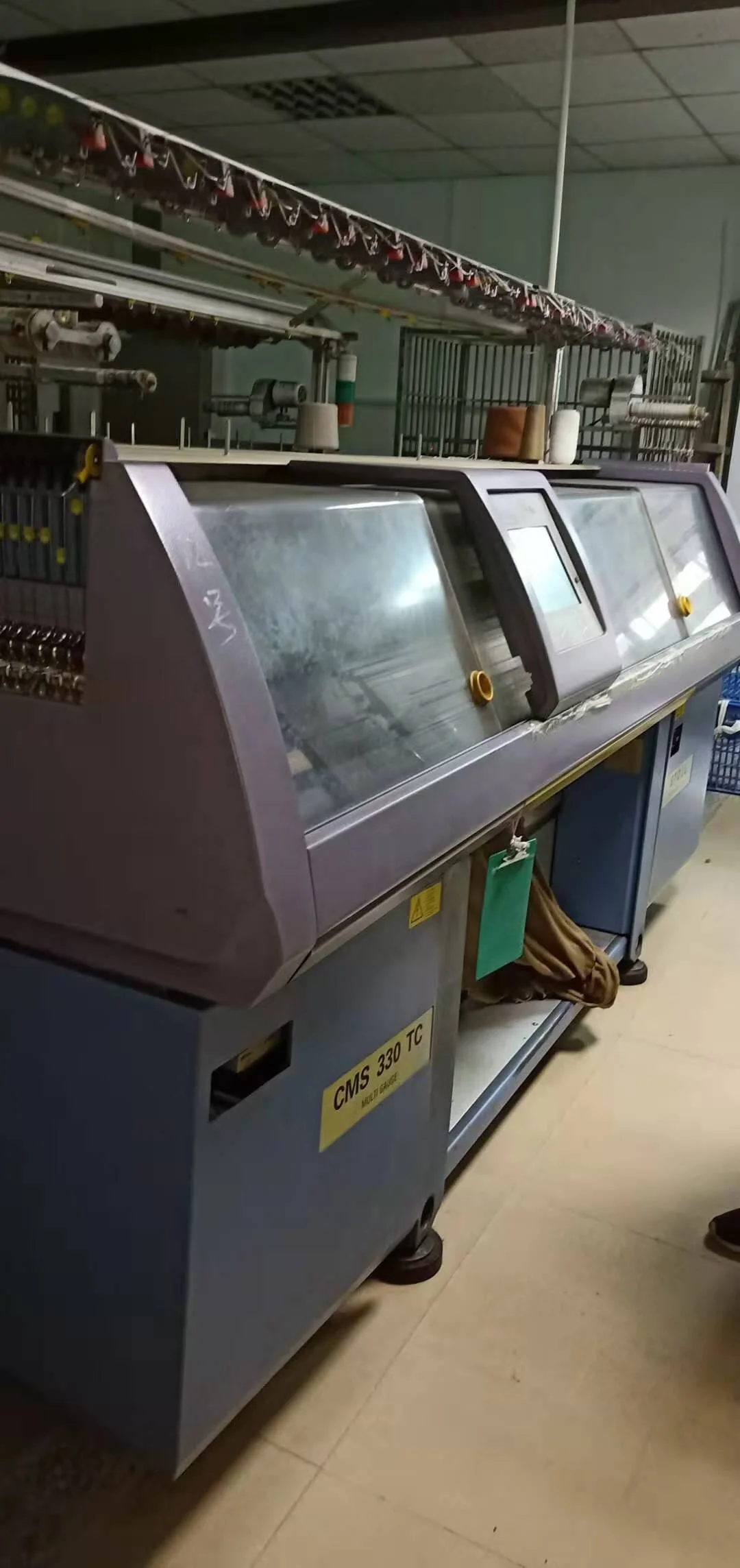 GERMANY MADE USED STOLL KNITTING MACHINES CMS530 OKC E12