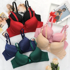 Good Quality Comfortable Factory High Impact Floral Underwear Custom Hot Ladies Bras Push-Up